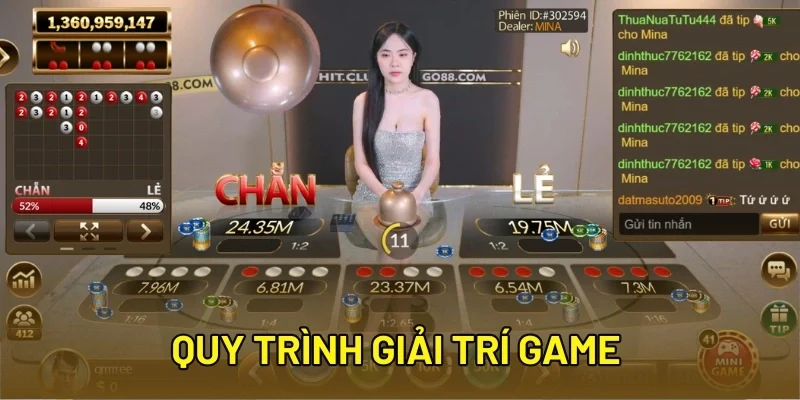Quy trình giải trí game 